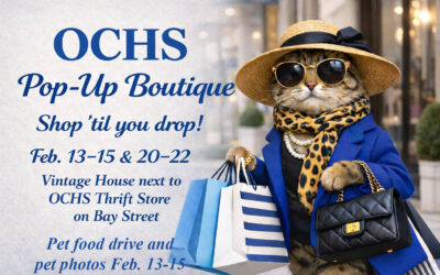 Pop-Up Boutique filled with treasures to Benefit Animals at OCHS